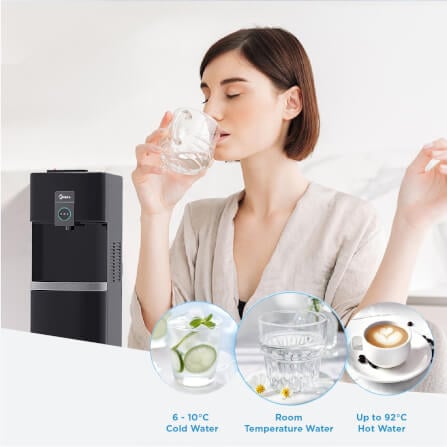 ตู้กดน้ำดื่ม Midea รุ่น YL2036S แบบถังล่าง ( ระบบก๊อกเดียว 3 อุณหภูมิ )_4